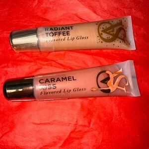 Victoria's Secret Lip Gloss Duo - Pink and Gold